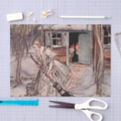 アーサー・ラッカムの「熟したイチゴを見つけた」 薄葉紙 (クラフト)