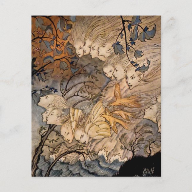 アーサー・ラッカムの「風刺」 (正面)