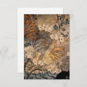 アーサー・ラッカムの「風刺」 サンキューカード (正面/裏面)