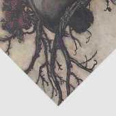 アーサー・ラッカムの「鳥と話す」 薄葉紙 (詳細)