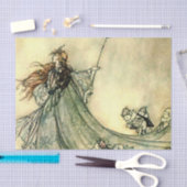 アーサー・ラッカム作「妖精の女王」 薄葉紙 (クラフト)