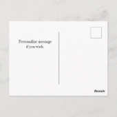 アーサー・ラッカム絵画のエドガー・アラン・ポー・アッシャー ポストカード (裏面)