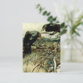 アーサー・ラッカム著「トワ・コルビ」 ポストカード (スタンド正面)