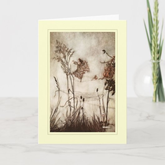 アーサー・ラッカム カード (正面)