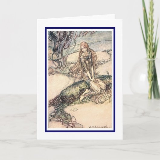 アーサー・ラッカム カード (正面)