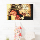 アーサー・ラッカム – クリスマスキャロル – スクルージ 横断幕 (インサイチュ)