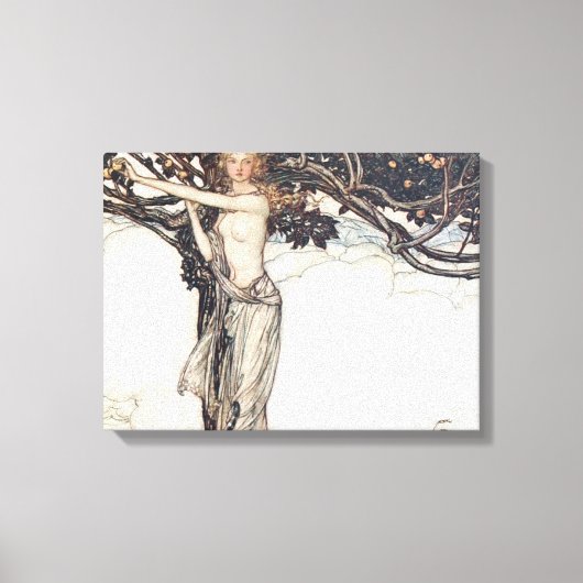 アーサー・ラッカム・フレヤ・ザ・フェア・ワン キャンバスプリント (正面)