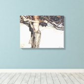 アーサー・ラッカム・フレヤ・ザ・フェア・ワン キャンバスプリント (インサイチュ (ウッドフロア))