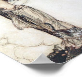 アーサー・ラッカム・フレヤ・ザ・フェア・ワン ポスター (角)