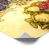 アーサー・ラッカム – ヴィンテージ童話アート ポスター (角)