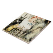 アーサー・ラッカム『三つの熊』 タイル (側面)