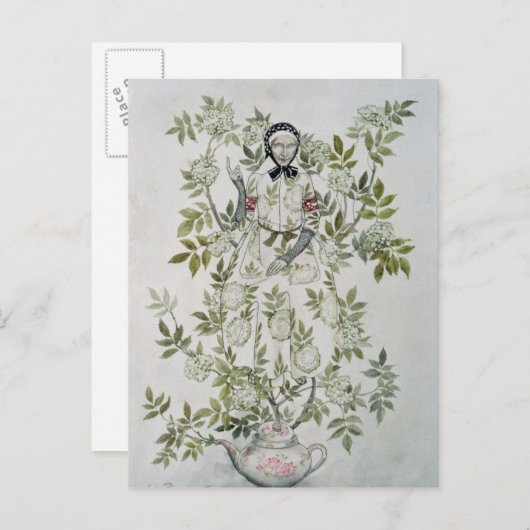 アーサー・ラッカム 木の真ん中に、ある種の木が座っていた ポストカード (正面/裏面)