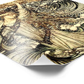 アーサー・ラッカム『波の中に潜む』 フォトプリント            (角)