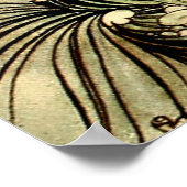 アーサー・ラッカム『波の中に潜む』 ポスター (角)