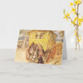 アーサー・ラッカム – 荒野の風 カード (黄色い花)