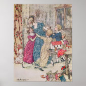 アーサー・ラッカム | Aフラッシュした騒々しいグループ ポスター (正面)