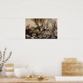 アーサー・ラッカム | Kensington Gardensのピーターパン ポスター (キッチン)