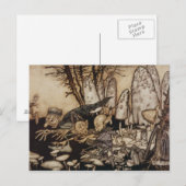 アーサー・ラッカム | Kensington Gardensのピーターパン ポストカード (正面/裏面)