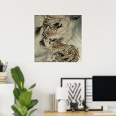 アーサー・ラックムによる4人の魔女「煙突を上げ」 ポスター (ホームオフィス)