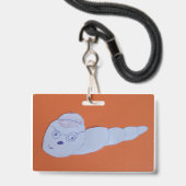 アーサー・ラニヤード バッジ (正面（ネックストラップ付）)