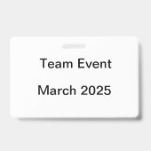 アーサー・ラニヤード バッジ (裏面)