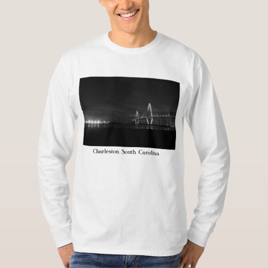 アーサー・ラヴェネル・ナイト・パノ・グレースケール Tシャツ (正面)