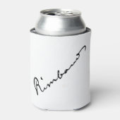 アーサー・リンボーの署名 缶クーラー (缶正面)
