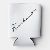 アーサー・リンボーの署名 缶クーラー (正面)