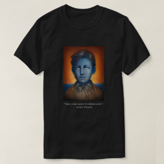 アーサー・リンボーポートレートと引用文 Tシャツ