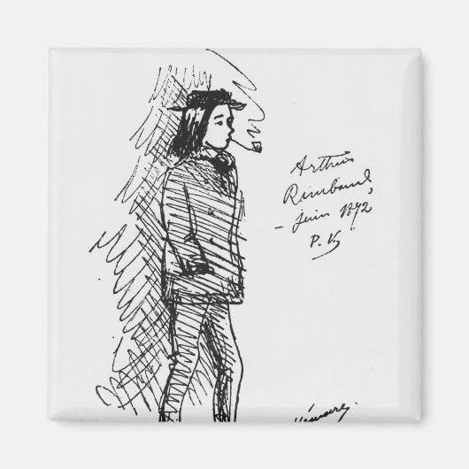 アーサー・リンボー1872年6月 マグネット (正面)