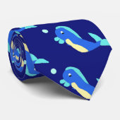 アーサー – 青の背景タイ ネクタイ (ロール)