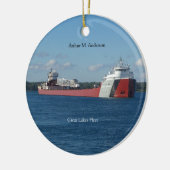 アーサー・M・アンダーソンオーナメント セラミックオーナメント (左)