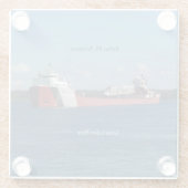 アーサー・M・アンダーソン・グラス・コースター ガラスコースター (裏面)