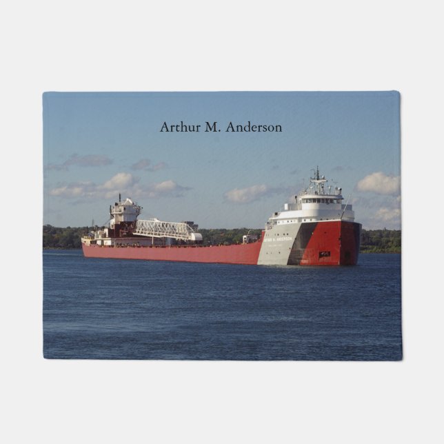 アーサー・M・アンダーソン・ドア・マット ドアマット (正面)