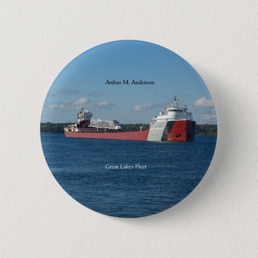 アーサー・M・アンダーソン・ボタン 缶バッジ (正面)