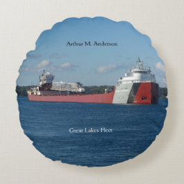 アーサーM.アンダーソンの円形の枕 ラウンドクッション