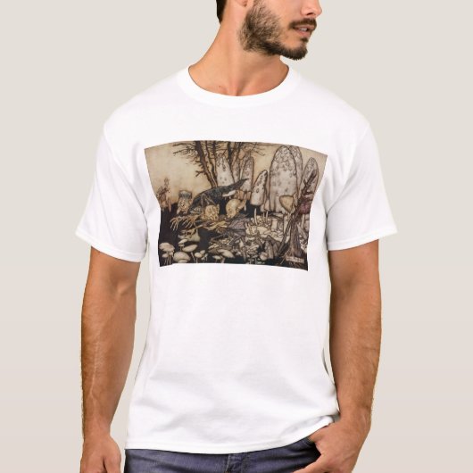 アーサーRackhamケンジントンの庭の|ピーターパン Tシャツ (正面)