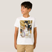 アーサーRackham著豆の茎のTシャツのジャック Tシャツ (正面フル)