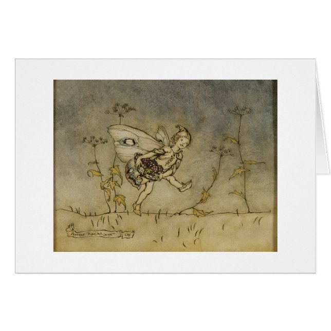 アーサーRackham |の妖精、「Midsuからのイラストレーション (正面横)
