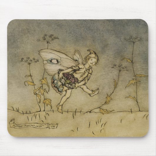 アーサーRackham |の妖精、「Midsuからのイラストレーション マウスパッド (正面)