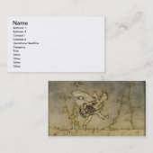 アーサーRackham |の妖精、「Midsuからのイラストレーション 名刺 (正面/裏面)