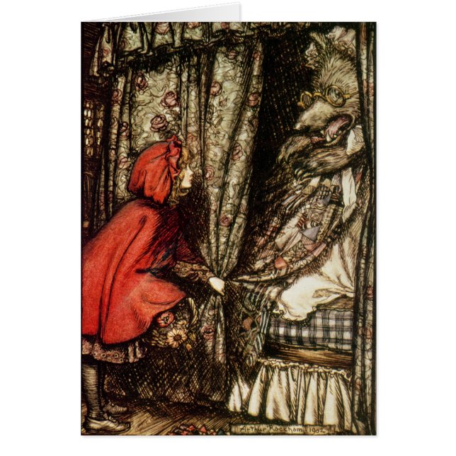 アーサーRackham |の赤ずきん (正面)
