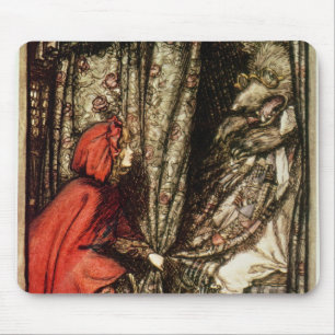 アーサーRackham の赤ずきん マウスパッド