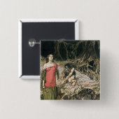 アーサーRackham | Grimhildeの懇願、ガ 缶バッジ (正面&裏面)