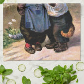 アーサーThiele -美しい国猫 キッチンタオル (折り畳み)