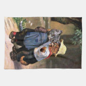 アーサーThiele -美しい国猫 キッチンタオル (横)