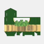 アーシュ・グリーンと金ゴールド結婚ズ フェイバーボックス (折り畳みなし)