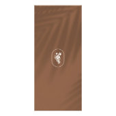 アーシーエレガンスロゴ ビューティー、ウェルネス、スパ ラスト ラックカード (裏面)