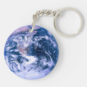 アースから宇宙ブルーマーブル キーホルダー (裏面)