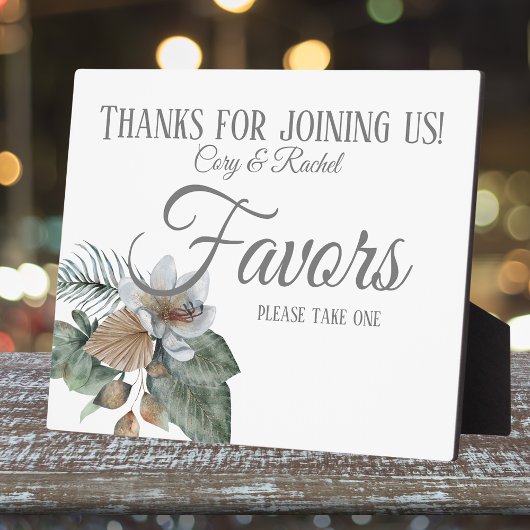 アースかわいらしトーンボホブーケ結婚式の引き出物 フォトプラーク